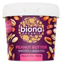 Organic Smooth Peanut Butter 1kg (Biona)