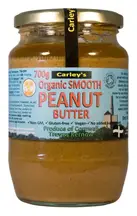 Organic Smooth Peanut Butter 700g (Carley's)