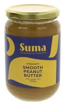 Organic Smooth Peanut Butter Salted 700g (Suma)