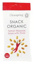 Tamari Roasted Soya with Chilli, Organic 30g (Clearspring)
