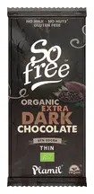 So Free Extra Dark Chocolate 80g, Organic (Plamil)