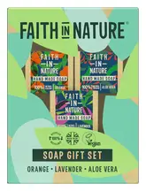 Soap Stack Gift Set 3 x 100g (Faith In Nature)