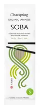 Organic Japanese Soba Noodles 200g (Clearspring)
