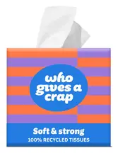 Soft & Strong Facial Tissues Cube (Who Gives A Crap)