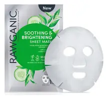 Organic Soothing & Brightening Sheet Mask (Rawganic)