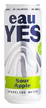 Sour Apple Sparkling Mineral Water 330ml (eauYES)