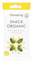 Clearspring Roasted Seeds & Soya Snack 35g