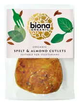 Organic Spelt & Almond Cutlets 200g (Biona)
