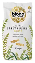 Organic Spelt White Fusilli 500g (Biona)