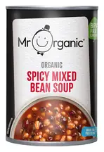 Organic Spicy Mixed Bean Soup 400g (Mr Organic)