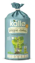 Spinach & Pesto Veggie Cakes 122g (Kallo)