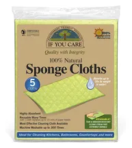 Sponge Cloths, 5 Pack (If You Care)