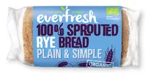 Sprouted Rye Bread, Organic 400g (Everfresh Natural Foods)
