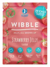 Strawberry Vegan Jelly Crystals 57g (Wibble)