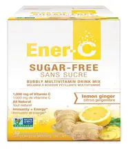 Sugar Free Multivitamin Drink Lemon Ginger 30 Sachets (Ener-C)