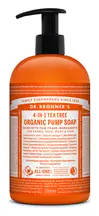 Organic Sugar Soap Tea Tree 710ml (Dr. Bronner's)
