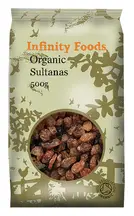 Organic Sultanas 500g (Infinity Foods)