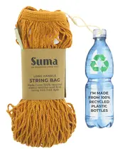Long Handle String Bag in Pumpkin (Suma)