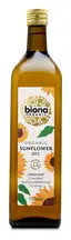 Organic Cold Pressed Sunflower Oil 750ml (Biona)