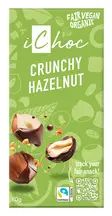 Organic Crunchy Hazelnut 80g (iChoc)