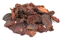 Organic Dried Strawberries 125g (Sussex Wholefoods)