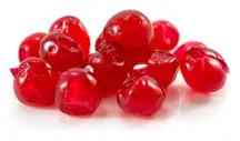 Pitted Glace Cherries 500g (Sussex Wholefoods)