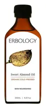 Sweet Almond Oil, Organic 200ml (Erbology)