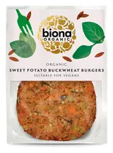 Organic Sweet Potato Buckwheat Burger 160g (Biona)