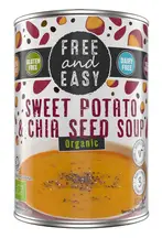Organic Sweet Potato & Chia Seed Soup 400g (Free & Easy)