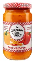 Sweet Red and Yellow Grilled Pepper Pesto 190g (Le Conserve Della Nonna)