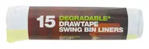 Swing Bin Liners Drawtape 50L (D2w)