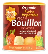 Swiss Vegetable Bouillon Powder, Organic 150g (Marigold)