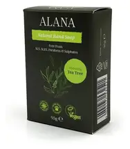Tea Tree Hand Soap Bar 95g (Alana)