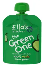Stage 2 The Green One Smoothie, Organic Single Pouch 90g (Ella's Kitchen)