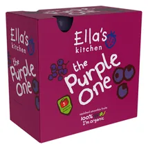Stage 2 The Purple One Smoothie, Organic Multipack 5x90g (Ella's Kitchen)