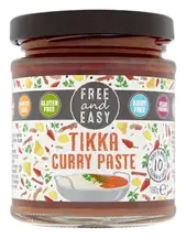 Tikka Curry Paste 190g (Free & Easy)