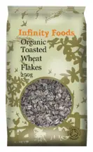 Toasted Wheat Flakes, Organic 250g (Infinity Foods)