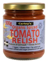 Organic Tomato Relish 300g (Carley's)