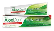 Triple Action Aloe + CoQ10 Fluoride Toothpaste 100ml (Aloe Dent)