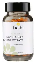Turmeric C3 & Bioperine Extract, 60 Capsules (Fushi)