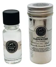 Organic Food Grade Turpentine Oil 10ml (NHR Organic Oils)