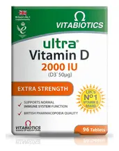 Ultra Vitamin D 2000IU, 96 Tablets