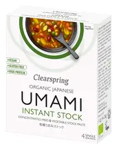 Umami Miso & Vegetable Instant Stock Paste 4x28g (Clearspring)