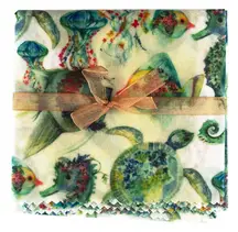 Under The Sea Beeswax Wrap, 25cm x 25cm (Pretty Clingy)