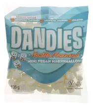 Mini Vegan Vanilla Marshmallows 105g (Dandies)