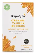 Organic Vanilla Rooibos Tea x 40 bags (Dragonfly Tea)