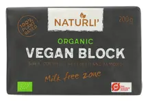 Organic Vegan Butter Block 200g (Naturli')
