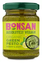 Organic Vegan Green Pesto 130g (Bonsan)