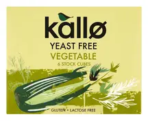 Vegetable Stock Cubes, Yeast-Free 66g (Kallo)