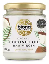 Organic Raw Virgin Coconut Oil 200g (Biona)